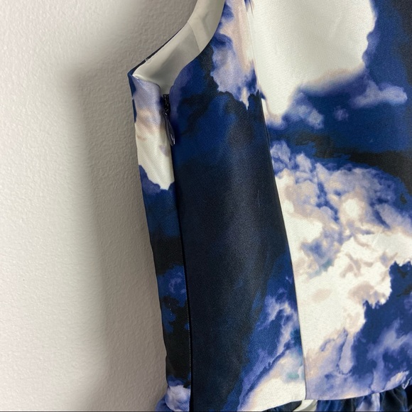 Kate Spade Women's Floral Bluedusk Zip Joss Dress Sz 4 - Picture 7 of 9